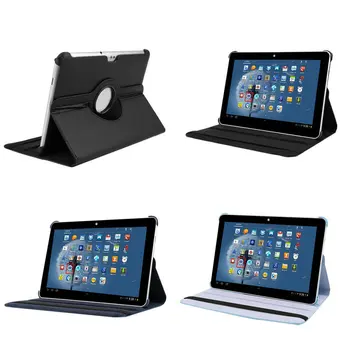 

New 10.1'' Rotating PU Leather Tablet cases For Samsung Galaxy Tab 2 P5100/P5110/P5113 hot promotion