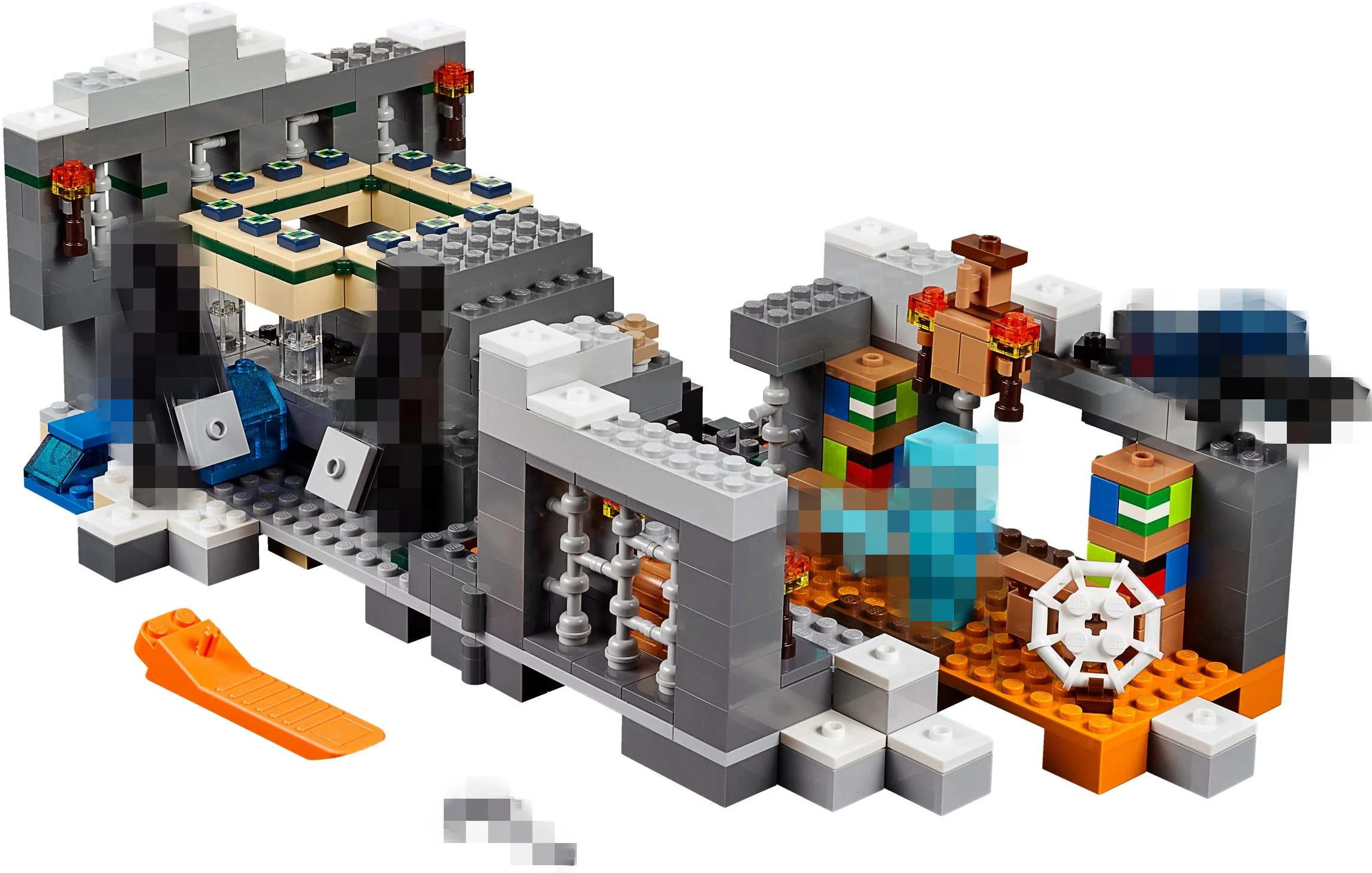 

81124 589pcs Compatible legoings MY WORLD Series 21124 The End Portal Building Blocks Bricks Toys Model
