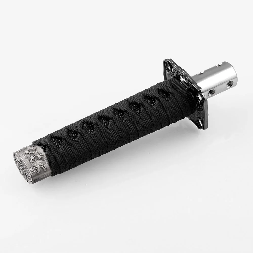 Universal 200MM/300MM JDM Katana Samurai Sword Shift Knob Shifter With Adapters Gear Shift knob car accessories