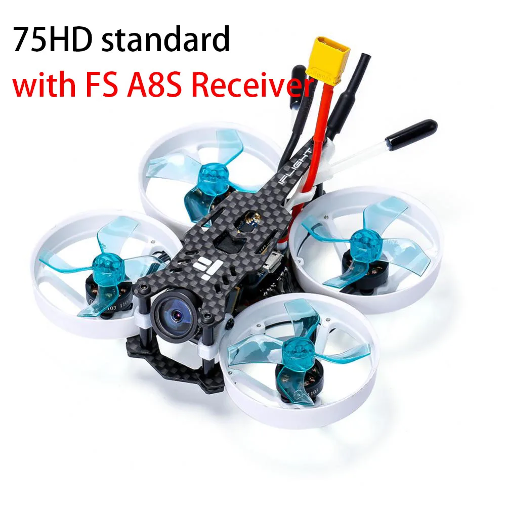 IFlight CineBee 75HD 75 мм 2S Whoop w/Caddx. us V2 камера/iFlight F4 sucex 16*16 мм микро летная башня/1103 11000kv мотор - Цвет: 75HD-FS A8S
