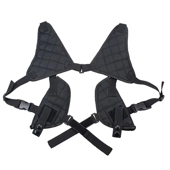 

Tactical Double Draw Pistol Holster Concealed Hand Gun Shoulder Holster Under Arm