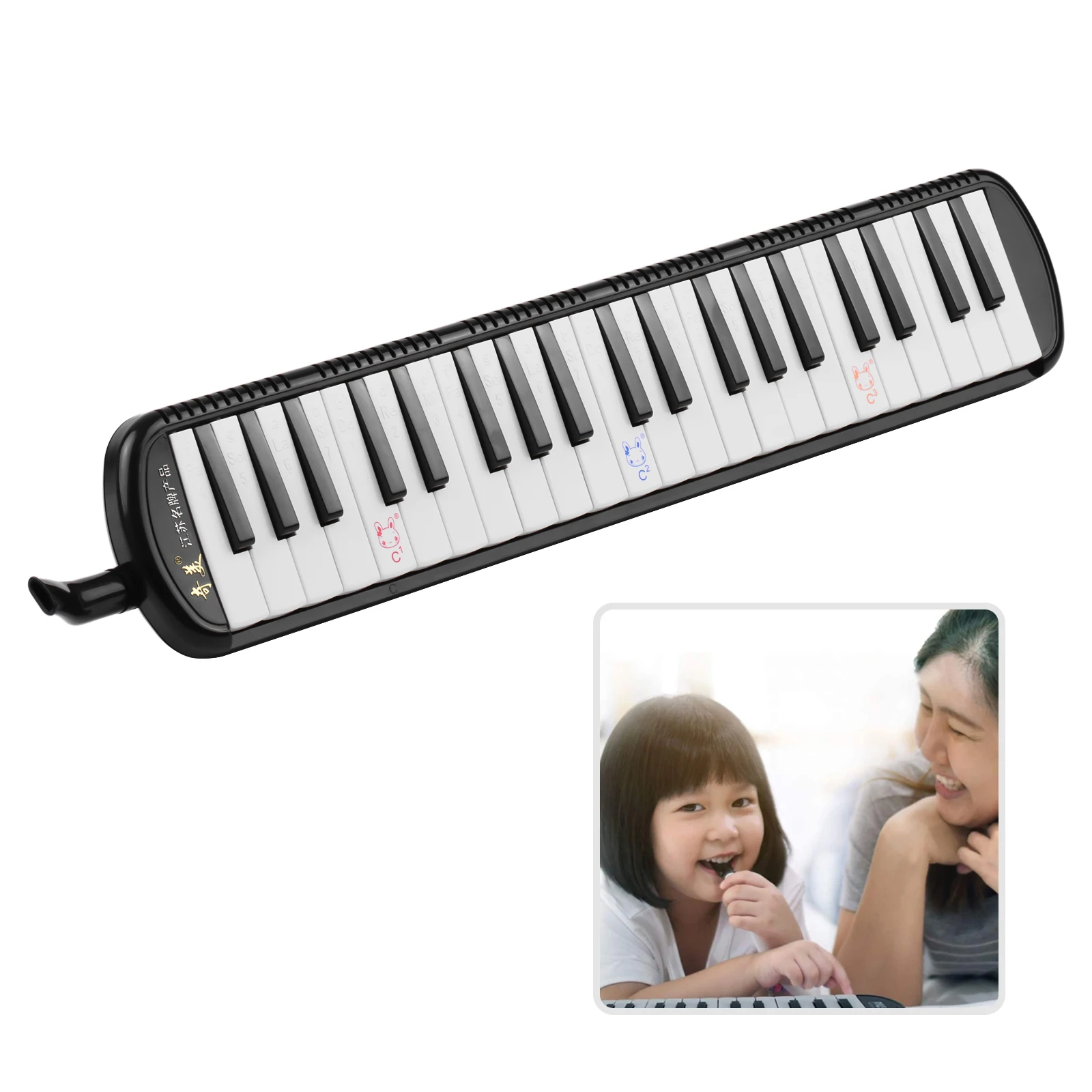 Teclado de Piano aire para principiantes, instrumento Melodica, 41 teclas, para educación Musical| | -