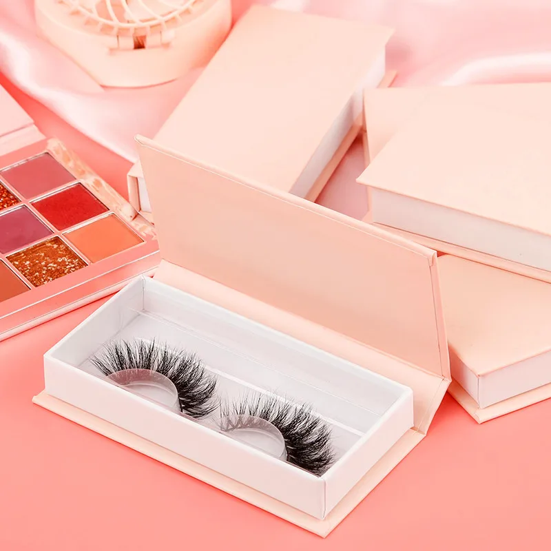False Eyelashes Packaging Box Lash Boxes Custom Your Logo Fake 3d Mink Lashes Glitter Case Empty Makeup Eyelash Storage - Цвет: D 1PCS