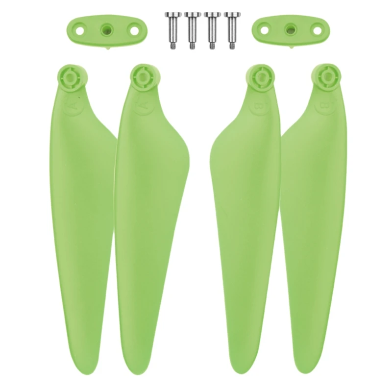 Green FFYY-аксессуары Пропеллер для Hubsan Zino H117S антенна четыре оси аксессуары для самолетов Rc Дрон положительный разворот весло - Цвет: Green