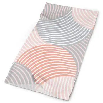 

Techdecorhomee Magic Scarf Headwear Color Vintage 60s Style Geometric Headbands Bandana Cap Scarf Face Mask Neck Gaiter Headwrap