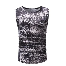 Импортные товары,, летние новые стильные повседневные Модные мужские крутые Цветочные универсальные облегающие топы с вырезом лодочкой