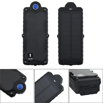 

Waterproof Solar TK20S GPS Vehicle Tracker 20000mAh Car Locator Rechargeable Lithium Battery with Panel Built-in Motion Sensor