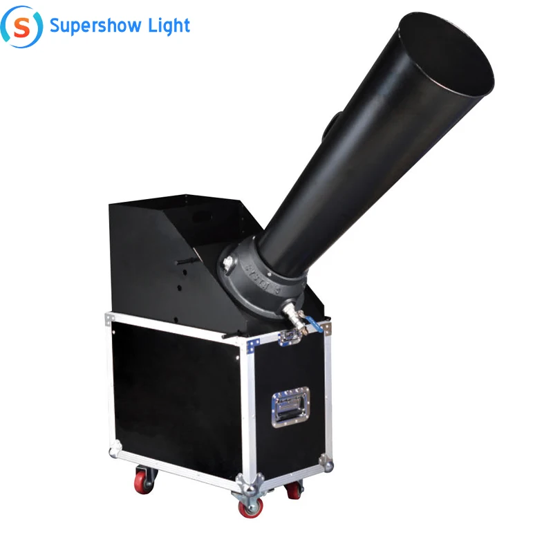 stage co2 confetti machine with DMX stage effect confetti cannon hand