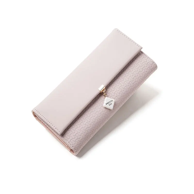 

2022 New Women Long Wallet Luxury PU Leather Women Purse Top Quality Many Department Ladies Wallet Clutch Card Holder Carteras