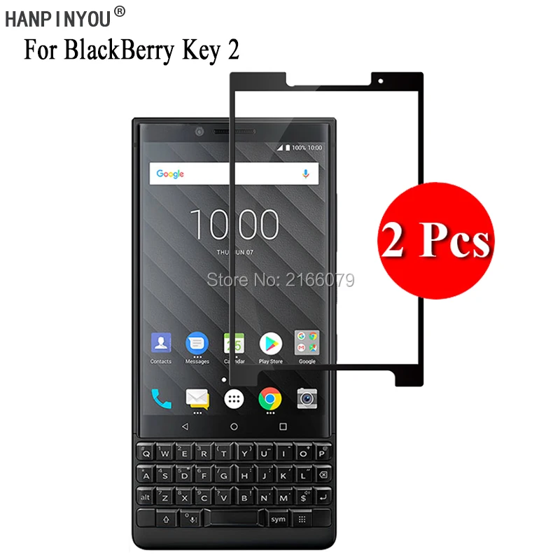 Blackberry Key2 Le Screen Protector Tempered Glass Screen Protector