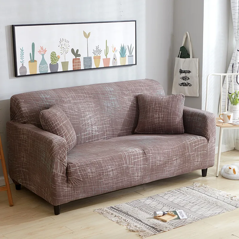 Color 3 Modern Stretch Sofa Cover Slipcovers for Living Room Spandex Couch Cover for Corner Sofa 1/2/3/4-seater housse de canap - Цвет: Color 3