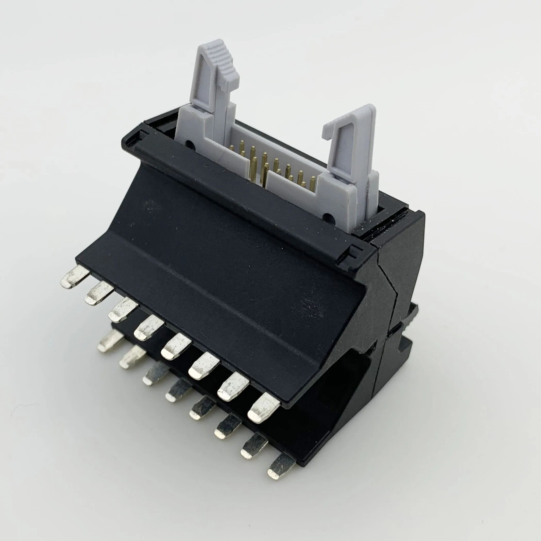 Релейный модуль с plc разъемом интерфейс 41F 41FF для DIN Rail оснастки крепление релейные разъёмы