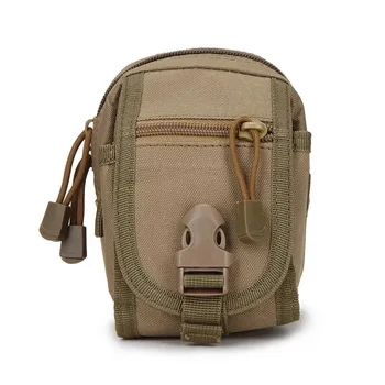 

Outdoor 10L phone wallet keys small objects storage multiple pouch hiking running walking camouflage waterproof nylon chest bag