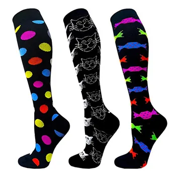 

Compression Socks Compression Best Stockings 20-30 Mmhg Sports Socks Relief Shin Splints Pregnancy Edema Cycling Travel Socks