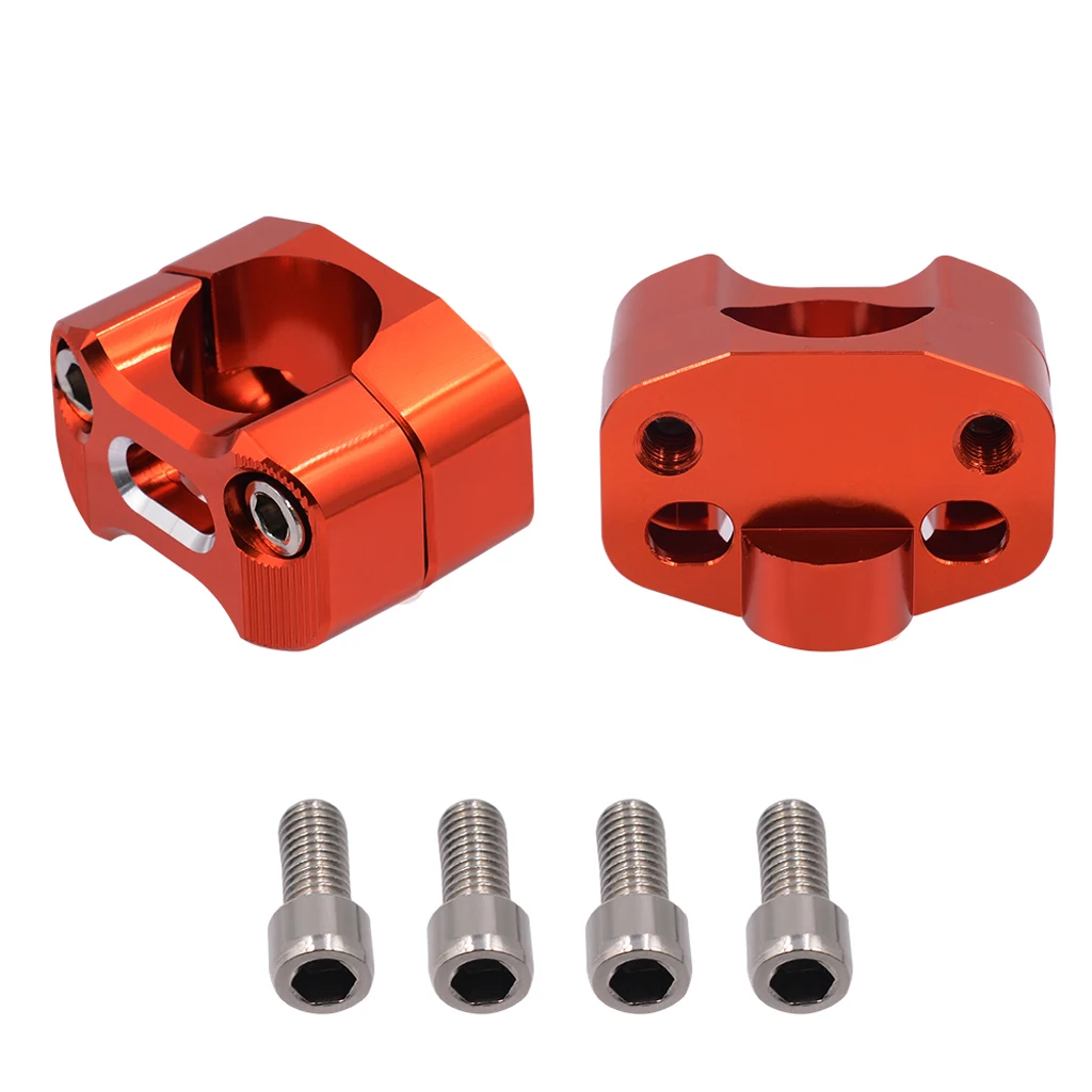1 пара руля мотоцикла CNC алюминий 28 мм крепление Riser зажимы
