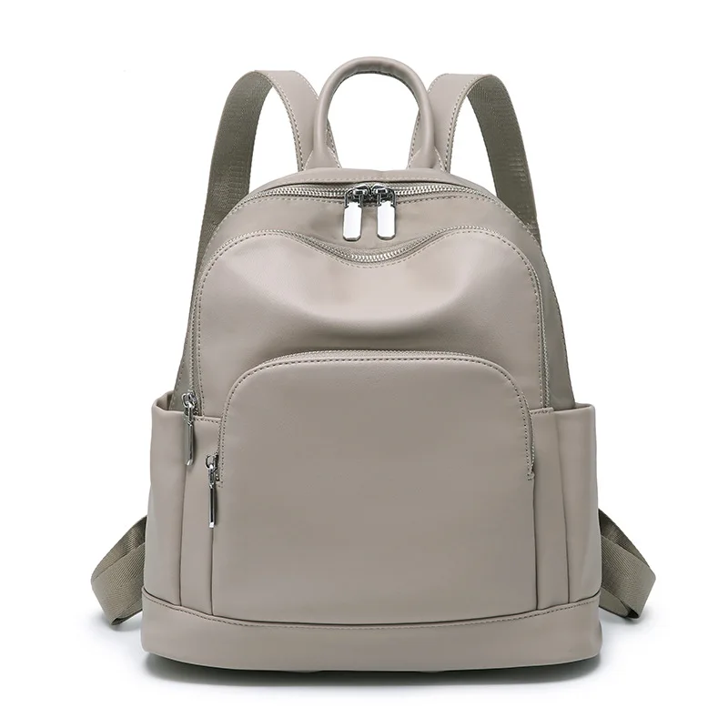 

2020 Black Backpack Female Genuine Leather Women Backpacks School Bag Put Together Multifunctional Leather Back Pack on Shoulder