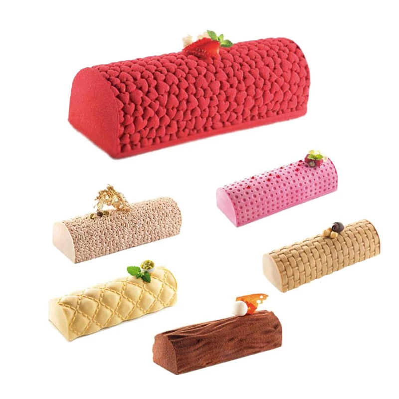 Silicone Baking Mats Set with Cake Decorating and Fondant Molds - Versatile Dessert Bakeware Collection