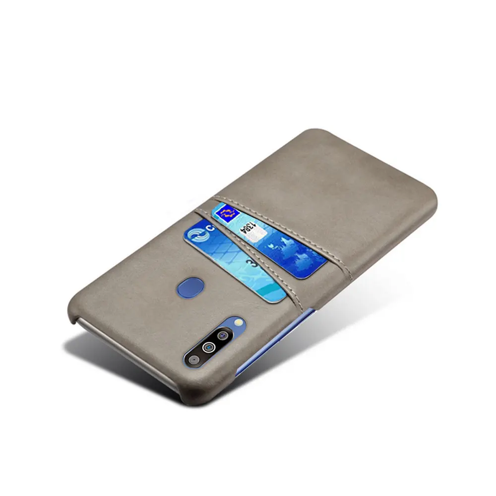 Для Samsung Galaxy M31 M30 M20 M10 A90 5G A80 A70 A60 Тонкий чехол из искусственной кожи с отделениями