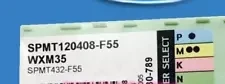 WALTER 10 шт карбидные вставки SPMT120408-F55 WXM35
