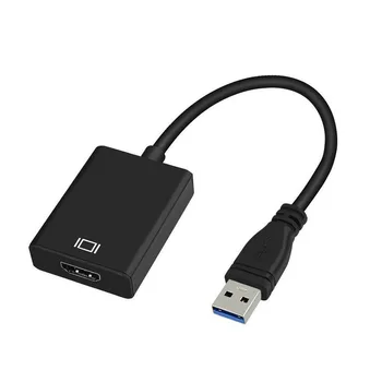

USB 3.0 to HDMI HD 1080P HDTV Audio Video Adapter Converter Cable for Windows 7/8/10 PC PR Sale