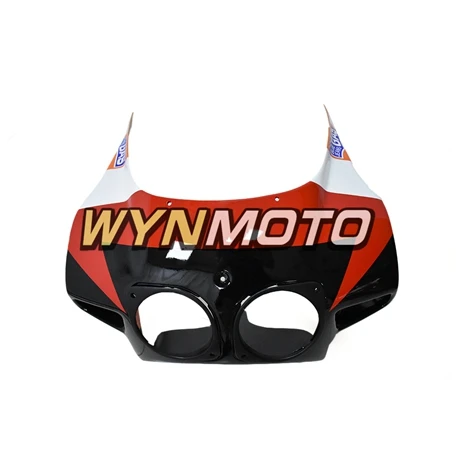 Repsol Оранжевый Черный Полный обтекатели для Honda CBR400RR NC23 1987 1988 1989 год ABS пластик 87 88 89 Обтекатели для Спортивного Велосипеда Cowls
