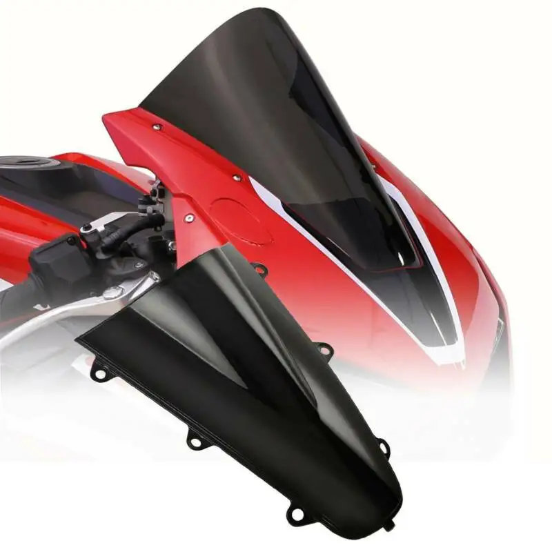 Мотоцикл двойной пузырь лобовое стекло для Honda CBR1000 RR RA R1 17-19 18