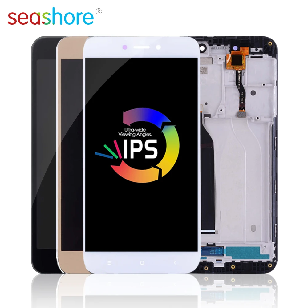 ЖК дисплей с сенсорным экраном и дигитайзером в сборе для XIAOMI Redmi 5A рамкой замены