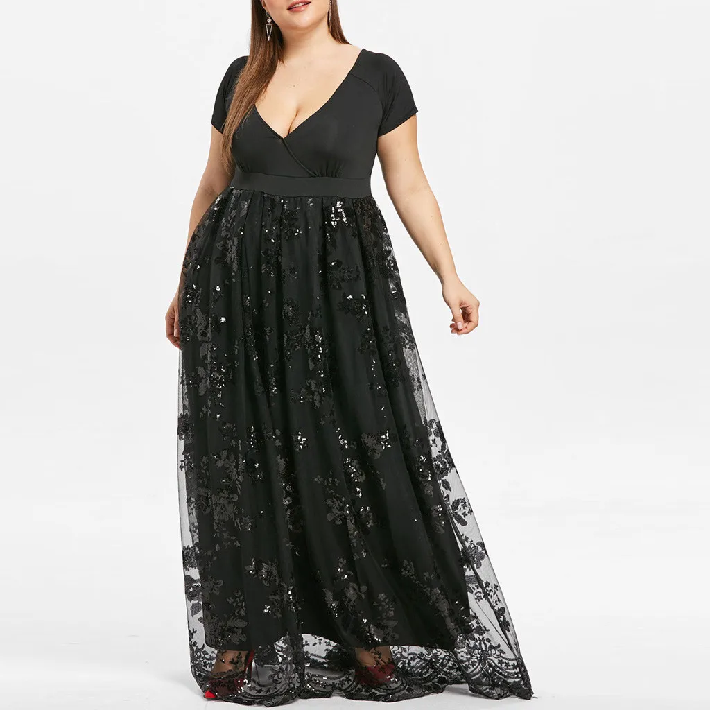 Платье Женское vestidos de verano vestido ropa mujer платья vestidos mujer robe Chris повседневное XL-5XL с коротким рукавом в стиле пэчворк Z4