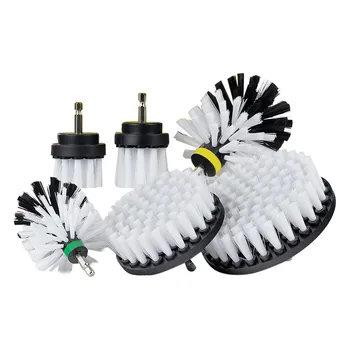 

6Pcs Grout Power Scrubber Cleaning Brush Cleaner Combo Tool Kit Home Cleaning Supplies Cleaning Brush Drill Brush Kit multicolor