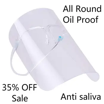 

1 / 5 / 10 PCS Kitchen Cooking Tool Anti-saliva All Round Oil Proof Cover Mask Splash Proof Safety Mask