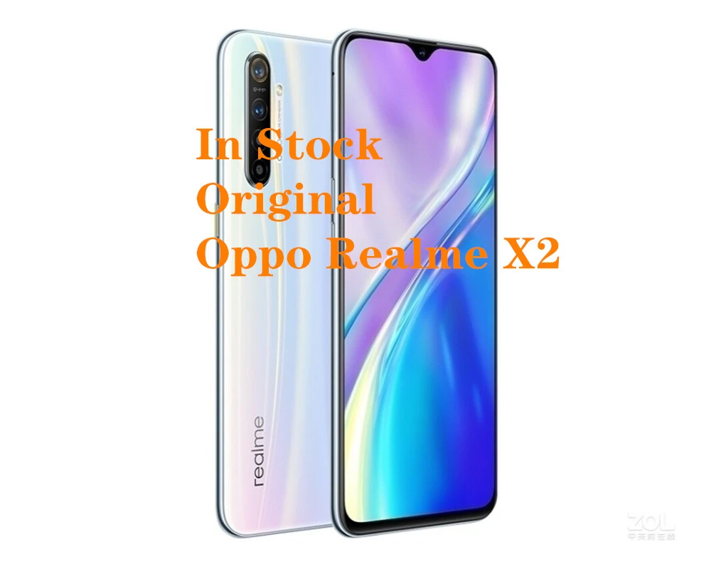 New Original Realme X2 SmartPhone Snapdragon 730G Octa Core 6.4" 8G RAM 128G ROM 64.0MP 30W Charger NFC Android 9.0 8gb ram ddr4
