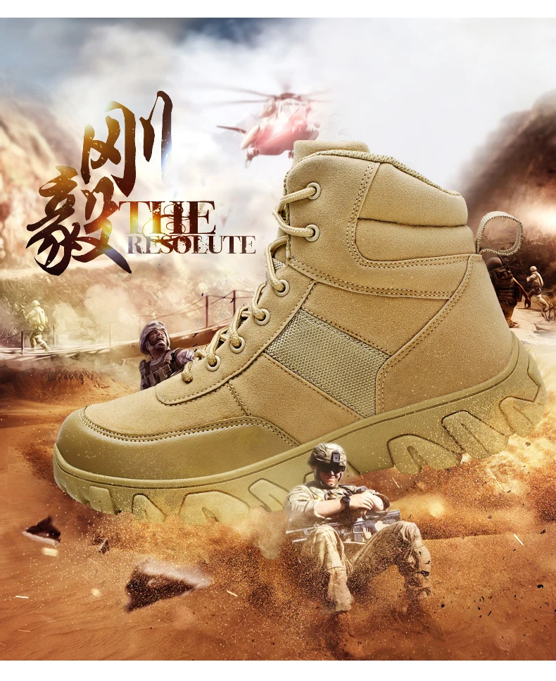 Мужские тактические ботинки Пеший Туризм обувь для Для мужчин альпинизма бутсы походные обувь для охоты мужской, большого размера 39-48 армейские боевые ботинки мужской