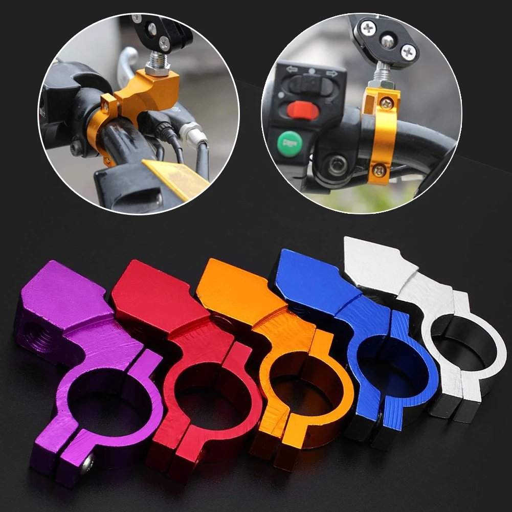 Mirror Holder Rearview Bicycle 1PCS Motorcycle Accessories Fixed Refit Stand