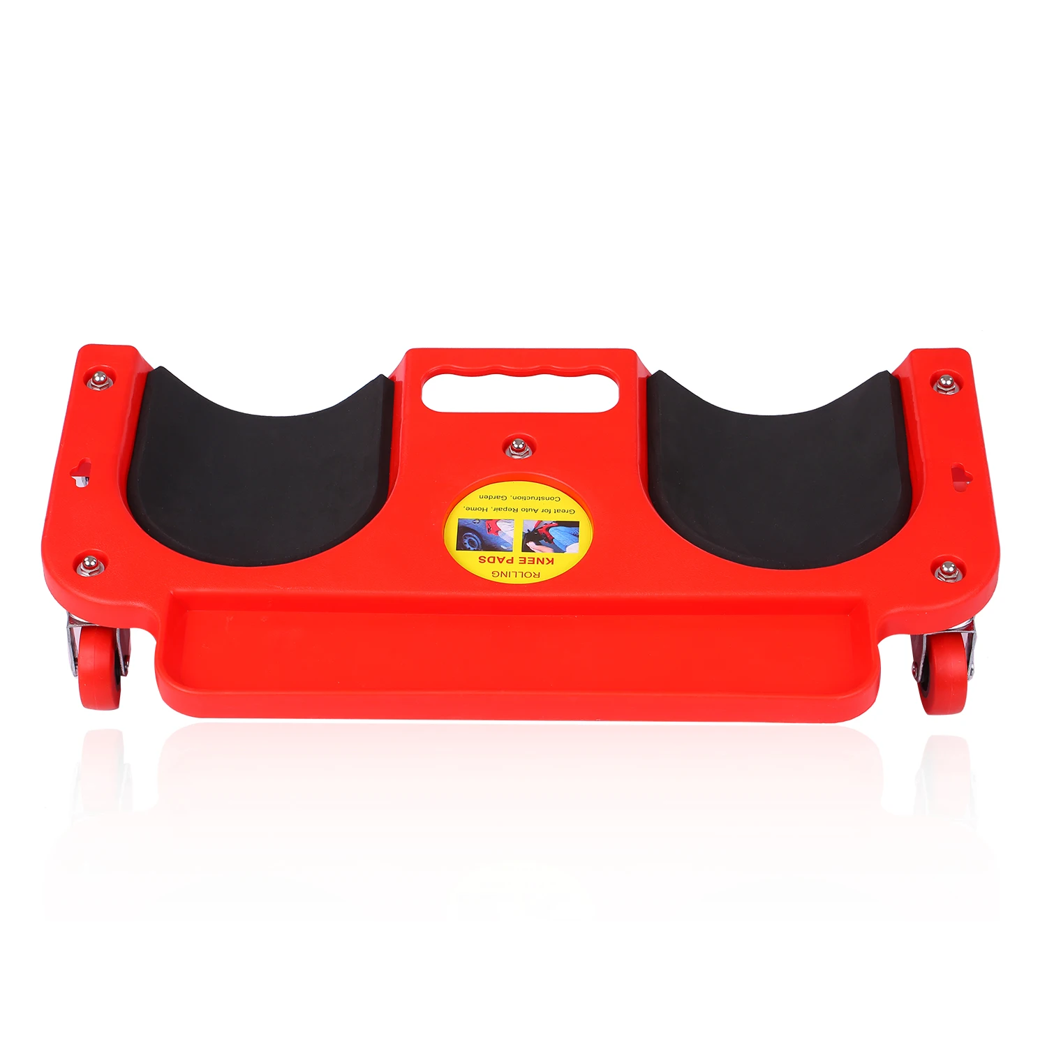 

Rolling Knee Protection Pads With Wheels Built in Foam Auto Repair Protecting Knees Padded Creeper Platform Laying Tile Vinyl