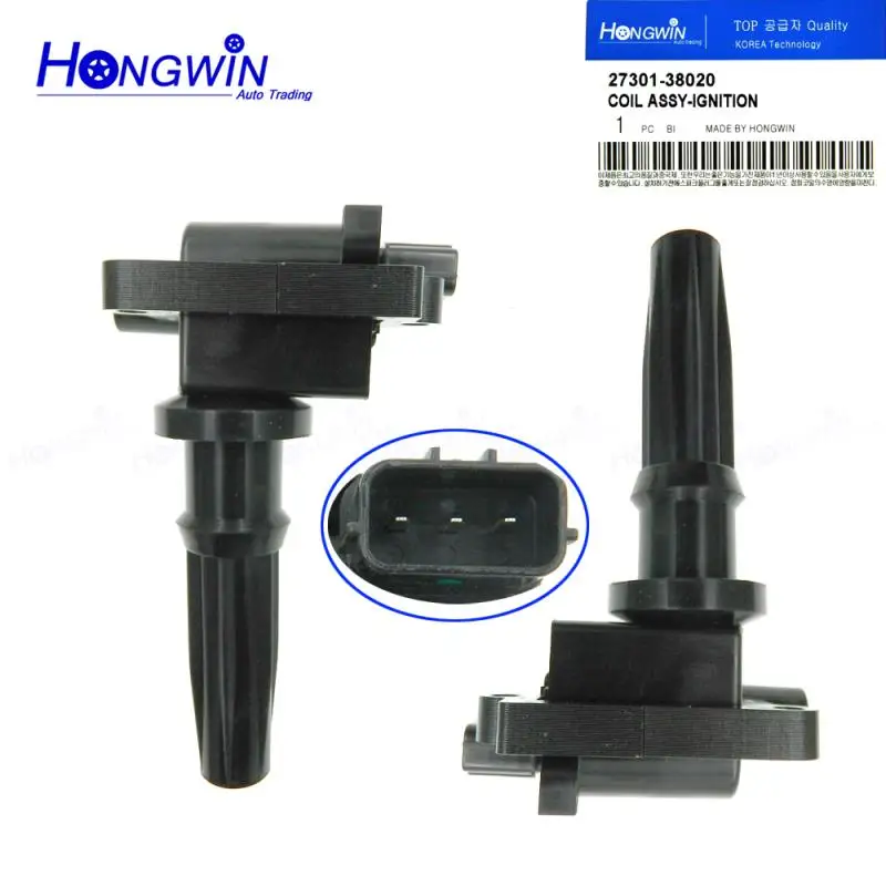 Катушка зажигания для Hyundai Santa Fe Sonata Kia Optima 2.4L 4cyl 1999-2006 UF285 5C1155 27301-38020 2730138020 2 шт. |