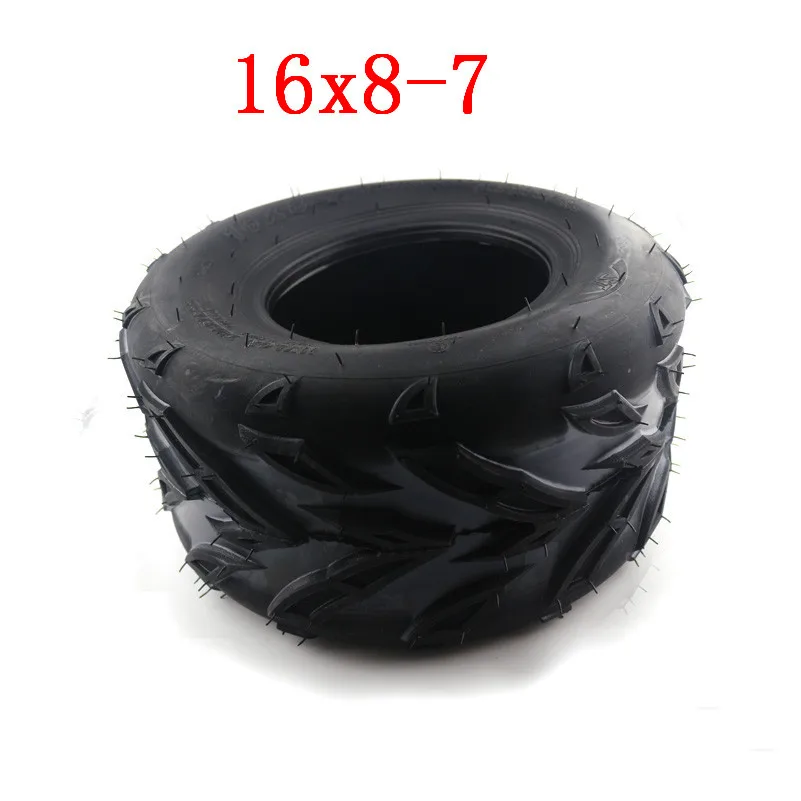 Хорошо Продаем 16x8-7 дюймовый Задний Передний ATV Go Kart ручка бескамерной шины подходит для задней передней ATV Go Kart ручка бескамерной шины