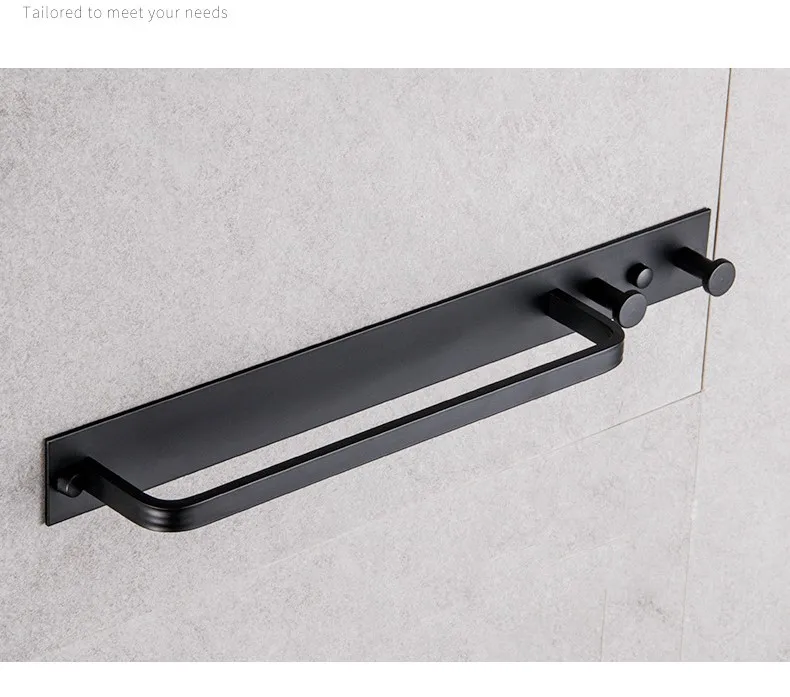 Рисунок 4 - Космический алюминиевый черный держатель для полотенец