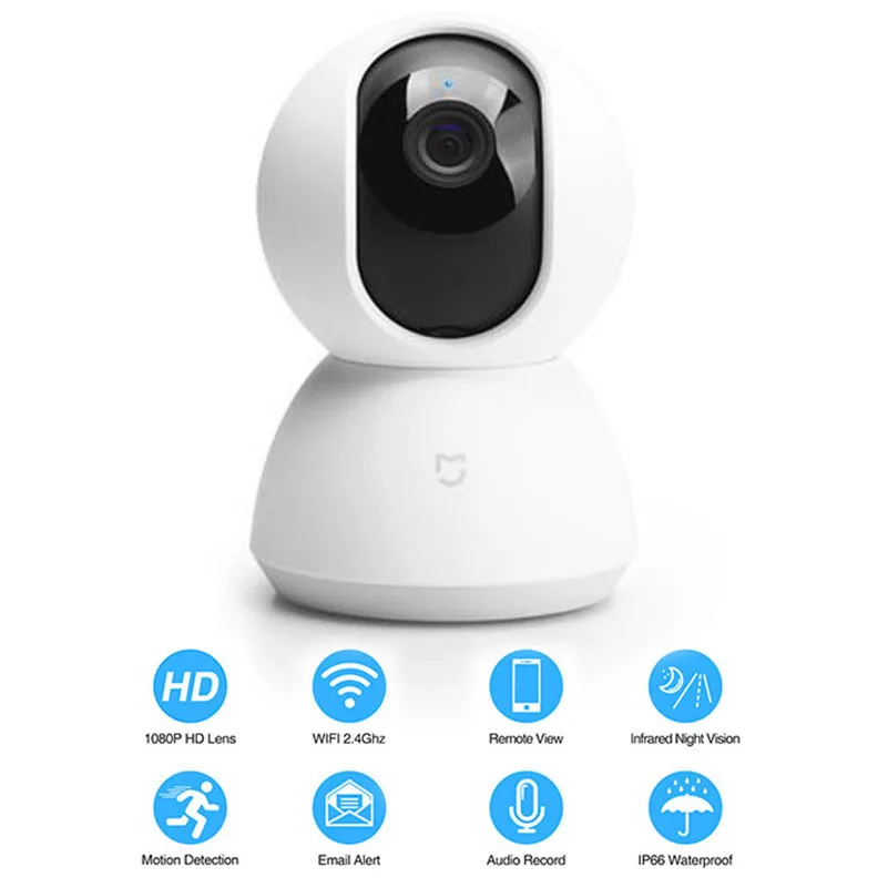 Wifi умная ip камера Cloud Edition 720p Full HD ночное видение наблюдение дома 360 детский
