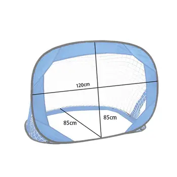 

Practical Oxford Cloth 3color Game Ball Sports Football Net Soccer Ball Net Outdoor Goalkeeper Goal Portable