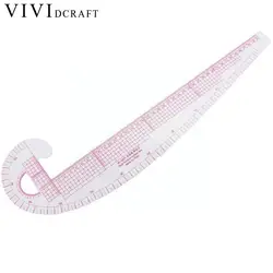Règle de couture multifonction en plastique, 36x3n5, courbe française, pour tailleur, vêtements, degré, outils de conception, règle de mesure 