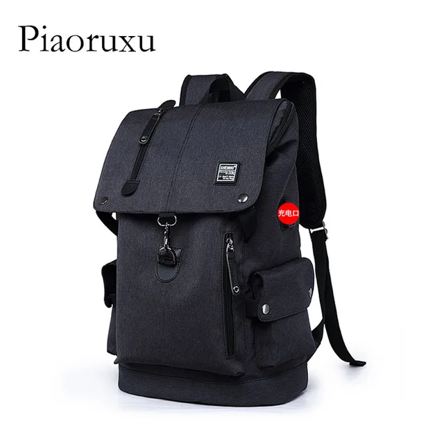 Man’s Canvas Backpack Travel Schoolbag Male Backpack Men Large Capacity Rucksack Shoulder School Bag Mochila Escolar