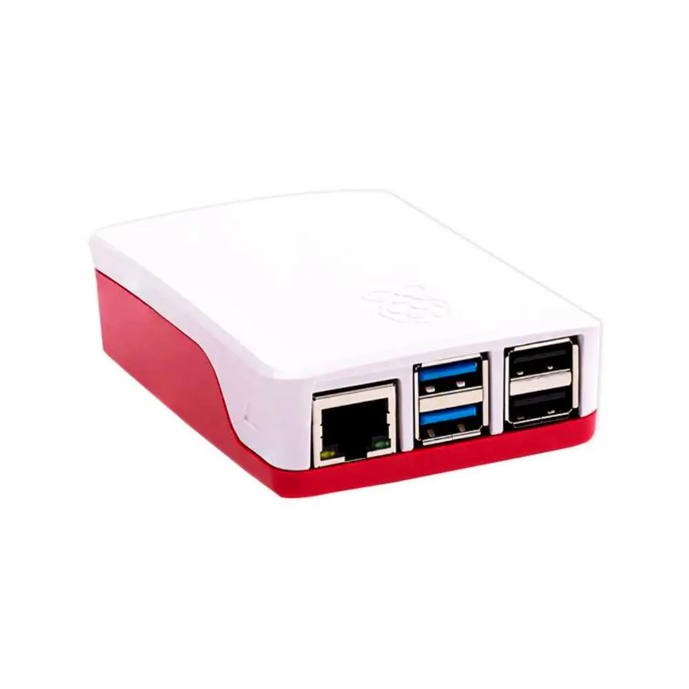 Экологичный ABS корпус красный и белый внешний корпус для Raspberry Pi 4 внешний корпус