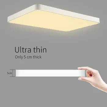 

2PCS Warm White 48W Ultra-thin Square LED Energysaving & Environmental Protection Ceiling Down Light For Bathroom Kitchen LiVing