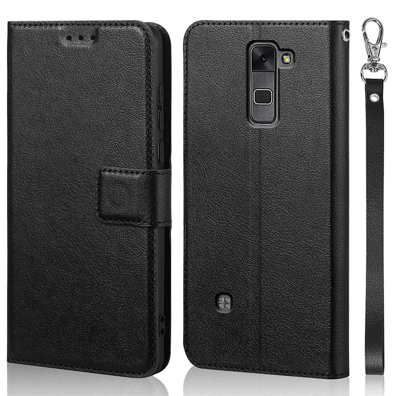 Роскошный чехол-книжка для LG Stylo 2 LS775 / Stylus Plus K520 оригинальный кожаный телефона