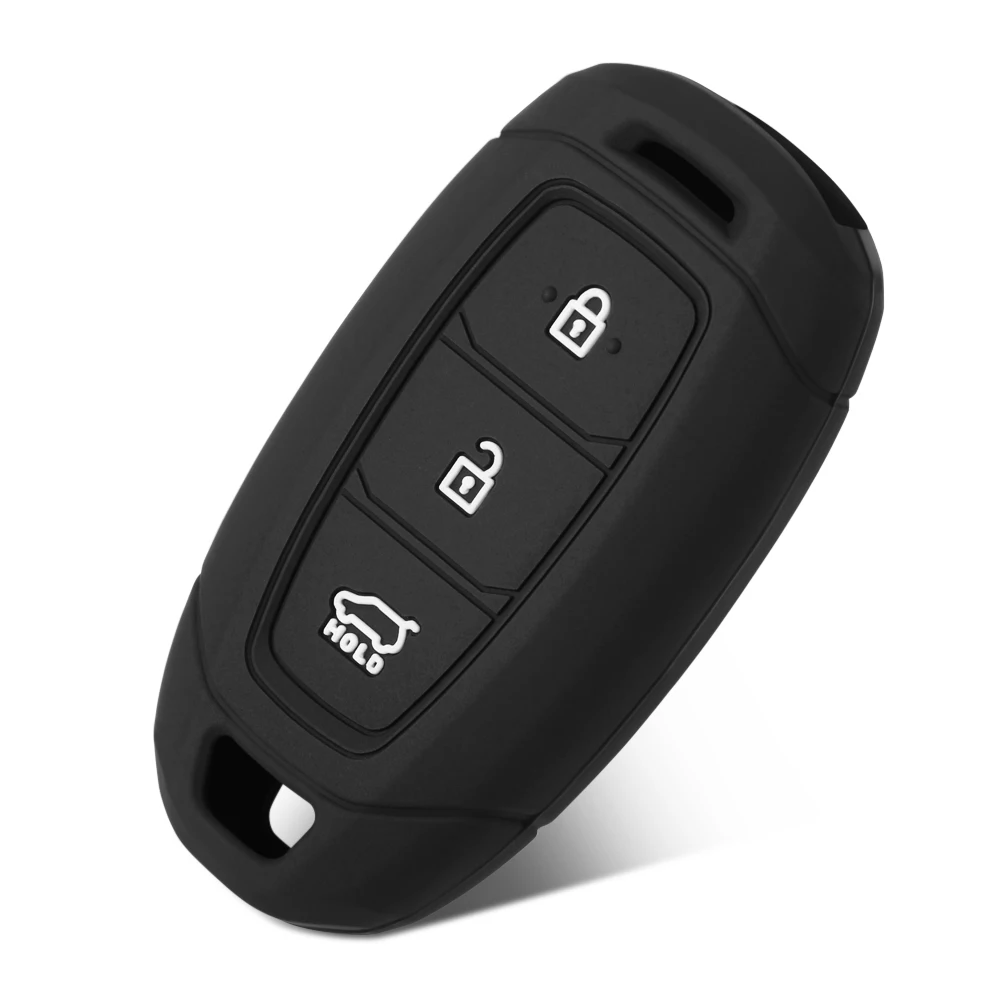Силиконовый Автомобильный Дистанционный Брелок чехол для hyundai i30 i35 i40 Kona Azera Elantra Solaris Grandeur Ig Accent Santa Fe