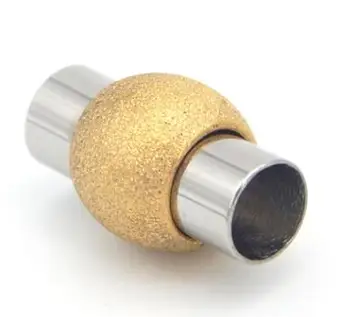 

316 Stainless Steel Magnetic Clasp, Lantern, plated, more colors and sizes, Sold By Lot, 20 PCS/Lot