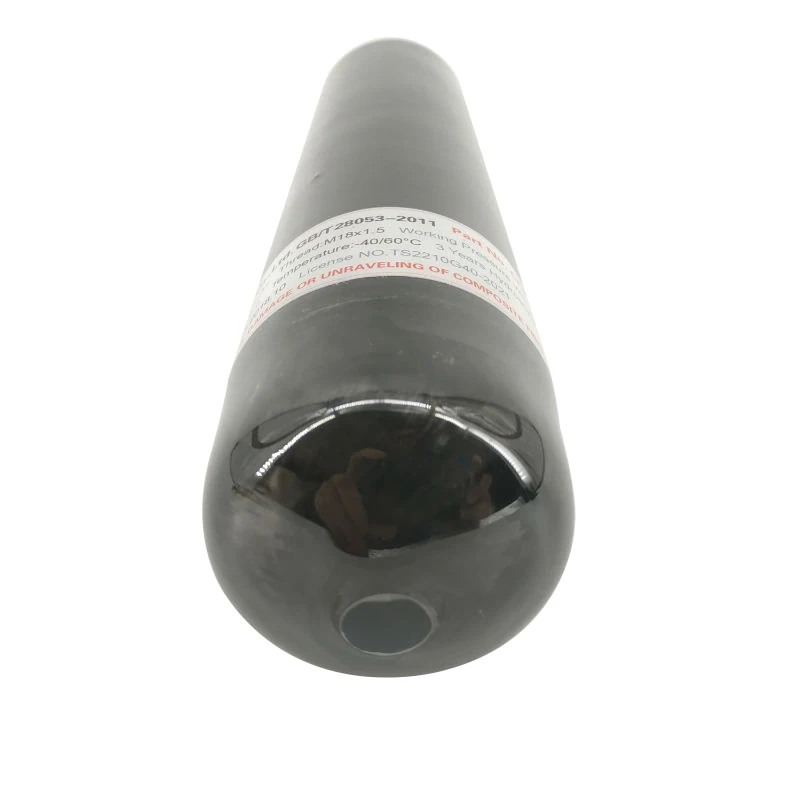 AC3050 Пейнтбольная Пневматика с предварительной накачкой 0.5L/500CC баллоны для воздушного бака пистолет для дайвинга 300bar HPA Танк воздушная бутылка черный M18* 1,5 резьбовой бак
