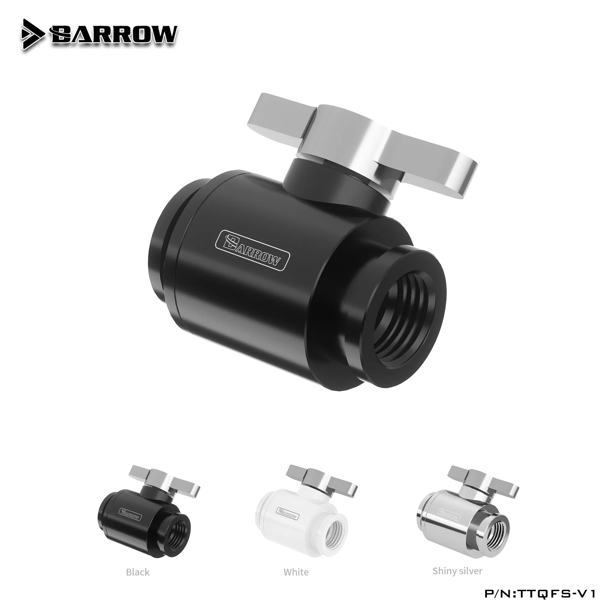 Barrow MINI латунный хромированный ручной двойной внутренний резьбовой водяной