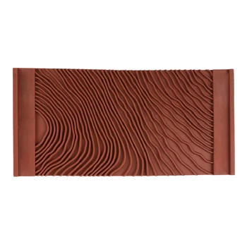 

1 Pieces Imitation Wood Grain DIY Pattern Art Graining Rubber Wall Treatments Home Decoration Size 5.8 inch x 2.8 inch