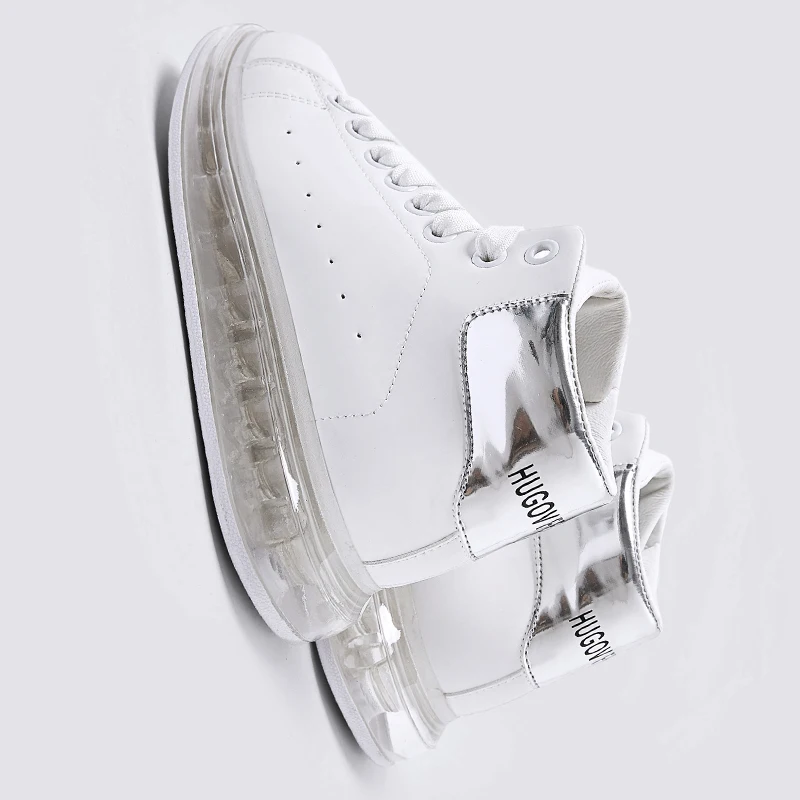 Fashion Pink Red Blue White Jelly Women Sneaker Casual Shoes High Upper Tenis Feminino Zapatos De Mujer Size 35-40 B992